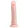 Easytoys - realistični dildo s vakuumskom bazom - 20,5 cm - prirodna boja