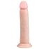 Easytoys - realistični dildo sa vakum bazom (20,5 cm) - prirodna boja