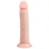 Easytoys - realistični dildo s vakuumskom bazom - 20,5 cm - prirodna boja