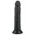 Easytoys - realistični dildo s vakumskom bazom - 20,5 cm - crni