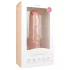 Easytoys - dildo s vakuumskom bazom - ekstra veliki - 28,5 cm - natur