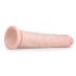 Easytoys - Ekstra veliki dildo s vakuumskom podlogom (28,5 cm) - prirodan