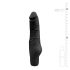 Easytoys Power Vibe - normalni silikonski penis vibrator (crni)
