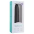 Easytoys Power Vibe - vibrator štap sa spiralom - silikon - crni