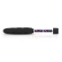 Easytoys Power Vibe - vibrator štap sa spiralom - silikon - crni