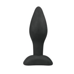 Easytoys - silikonski čep analni dildo - mali (crni)