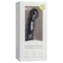 Easytoys rebrasti analni dildo s vakuumskom bazom (14 cm) - crni