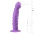 Easytoys - valovit dildo s vakuumskom podlogom (ljubičasti)