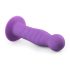 Easytoys - valovit dildo s vakuumskom podlogom (ljubičasti)