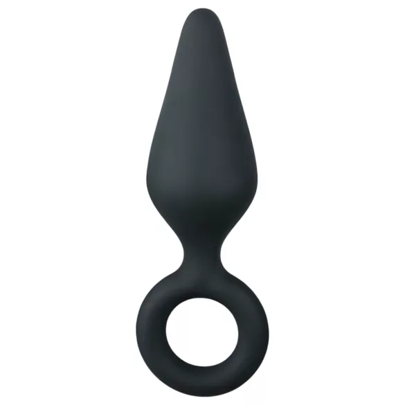 Easytoys - analni čepić s vrhom - mali - crni