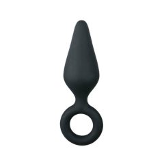Easytoys Pointy Plug S - analni dildo (crni) - mali