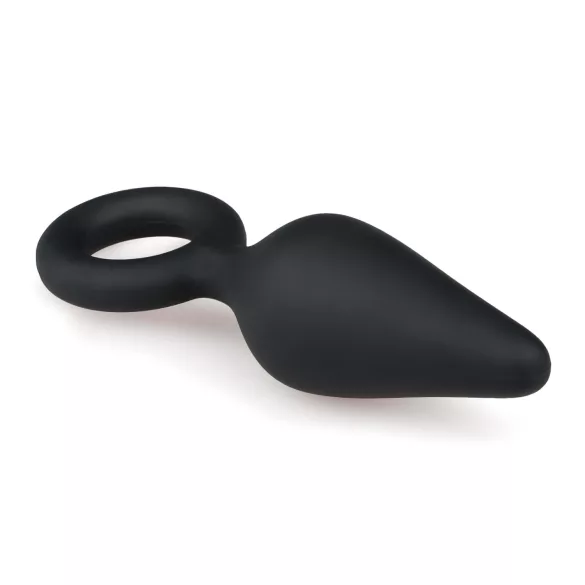 Easytoys - analni čepić s vrhom - mali - crni