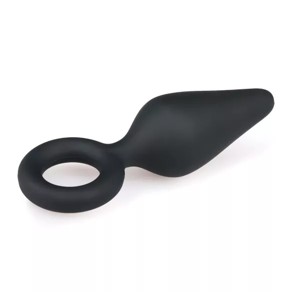 Easytoys - analni čepić s vrhom - mali - crni