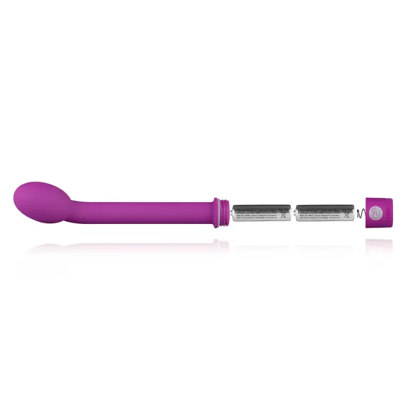 Easytoys - G-točka vibrator - tanak - silikon ljubičasti
