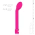 Easytoys - G-točka vibrator - tanak - silikon - roza