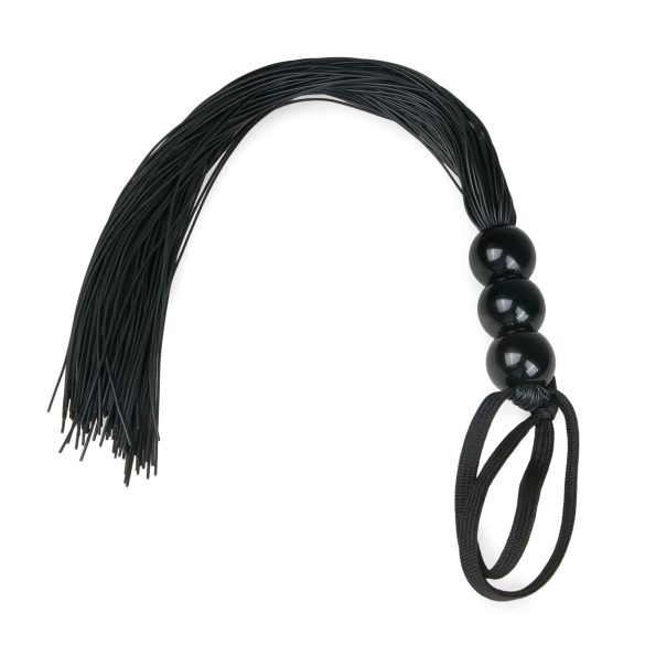 Easytoys Silikonski Bič - crni silikon bič