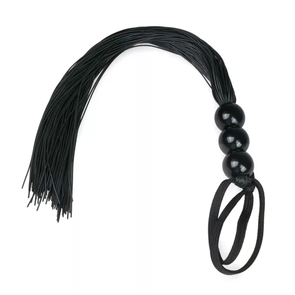 Easytoys - bič za spanking - silikon - crni