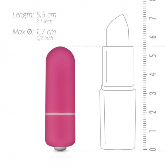Easytoys - mini stick vibrator (ružičasti)