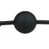 Easytoys - silikonska gag kugla (crna)
