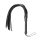 Easytoys Flogger - mekani umjetni kožni bič (crni)