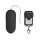 Easytoys - vibrator jaje s daljinskim upravljačem - crna