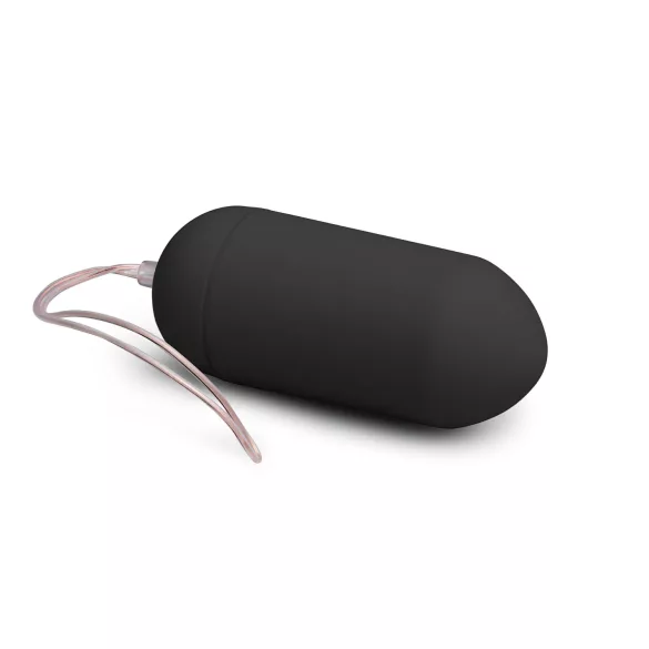 Easytoys - vibrator jaje s daljinskim upravljačem - crna
