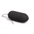 Easytoys - vibrator jaje s daljinskim upravljačem - crna