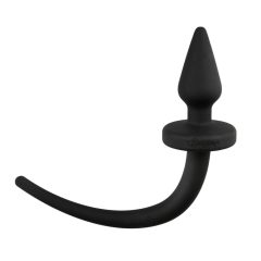 Easytoys Dog Tail - analni dildo (crni)