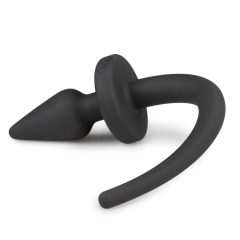 Easytoys Dog Tail - analni dildo (crni)