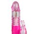 Easytoys Bunny - potiskivač vibrator (roza)