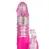 Easytoys Bunny - vibrator s guranjem - silikon - roza