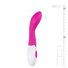   Easytoys Blossom vibe - Silikonski vibrator za G-točku (ružičasti)