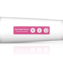 MyMagicWand - snažan masažni vibrator (bijelo-ružičasti)