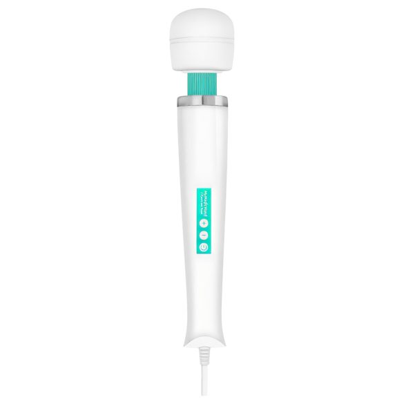 MyMagicWand - snažni masažer vibrator (bijelo-tirkizni)