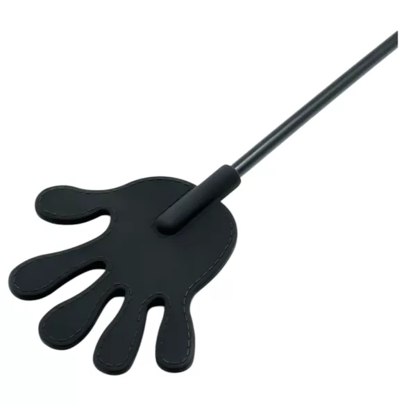 Rimba - bič za jahanje sa rukom - silikon - 40 cm - crni