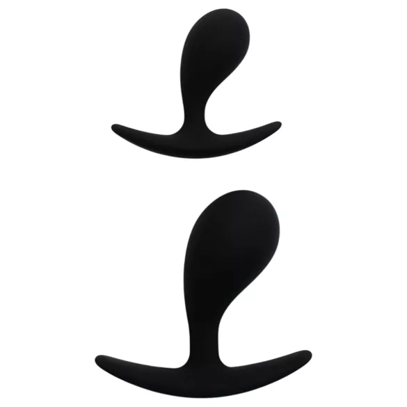 Rimba Copenhagen - set analnih čepova (crni, 2 komada)