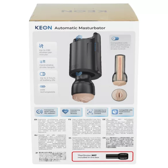Kiiroo Keon Wifi Automatic - masturbator dodatak - crna
