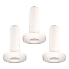   Kiiroo Onyx Standard Fit - manšeta za masturbator - 3 kom (bijela)