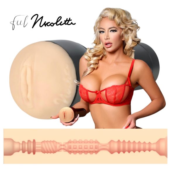 Kiiroo Nicolette Shea - umjetna vagina masturbator (prirodna)