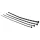 SINNER Gear - dilator set - silikon - crna