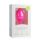 Easytoys Diamond - analni čep s bijelim draguljem (srednji) - roza