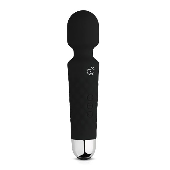EasyToys Mini Wand - punjivi masažer vibrator (crni)