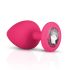 Easytoys Diamond - set analnih čepova (roza)