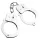 EasyToys - metalne lisice - srebrna