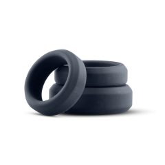 Boners - set silikonskih prstenova za penis - 3 kom (sive)