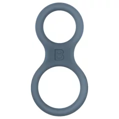 Boners Classic - prsten za penis i testise - siva