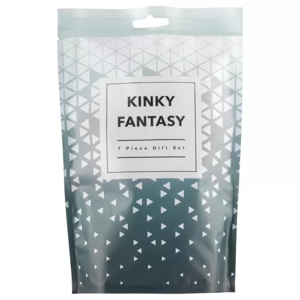 LoveBoxxx Kinky Fantasy - set za vezanje s vibratorom - 7 dijelova