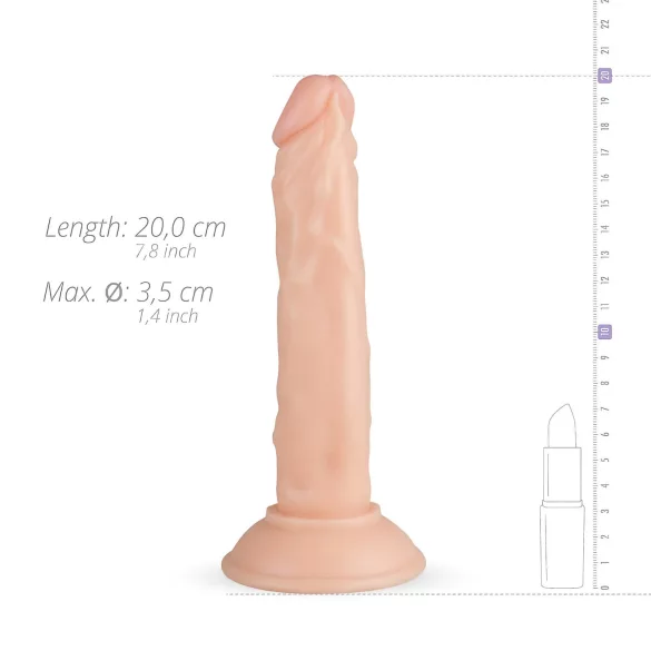 Real Fantasy Blane - realistični dildo - 20 cm - natur