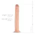 Real Fantasy Shawn - realistični veliki dildo - 35 cm - natur