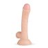 Real Fantasy Vince - dildo s testisom i prepucijem - 19,5 cm (natur)